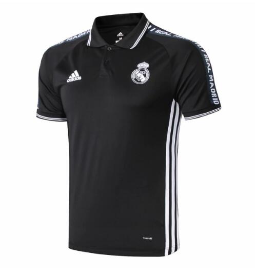 camiseta Polo 2019-2020 del Real Madrid negro